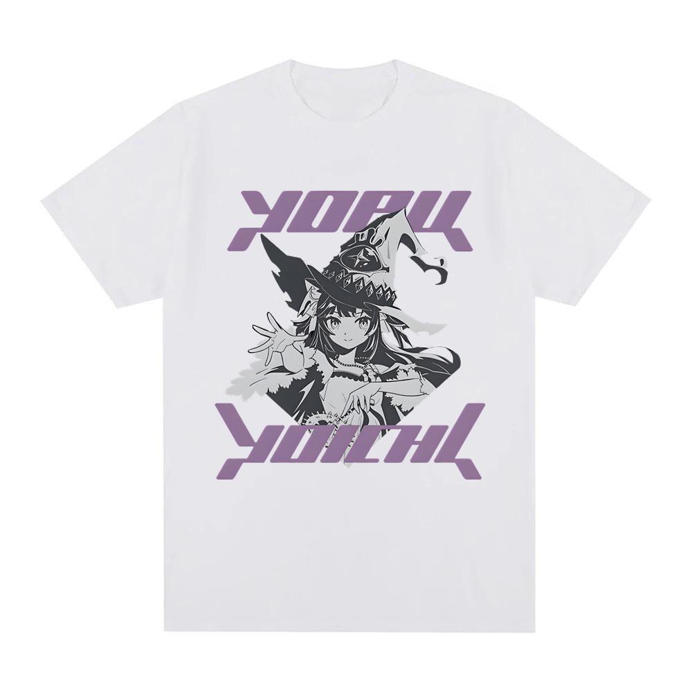

Shadowverse Worlds Beyond T-Shirt Nekomugi Shibuya HAL Shirayuki Reid Yoru Yoichi Comic Graphic Printing Tee Cotton Unisex Tshirt XXL