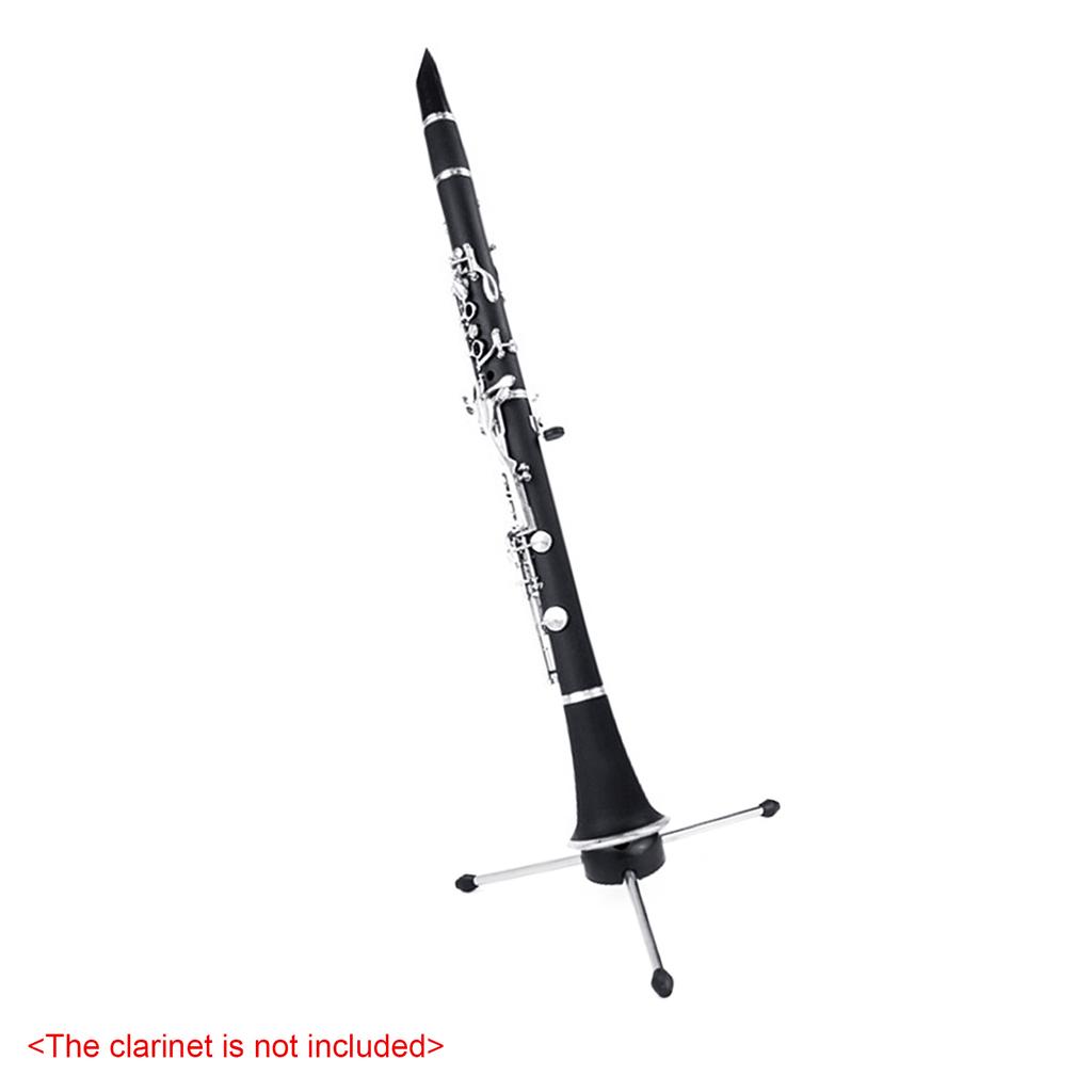 Tripod Holder Stand Portable Foldable for Oboe Flute Clarinet Sax Wind Instrument