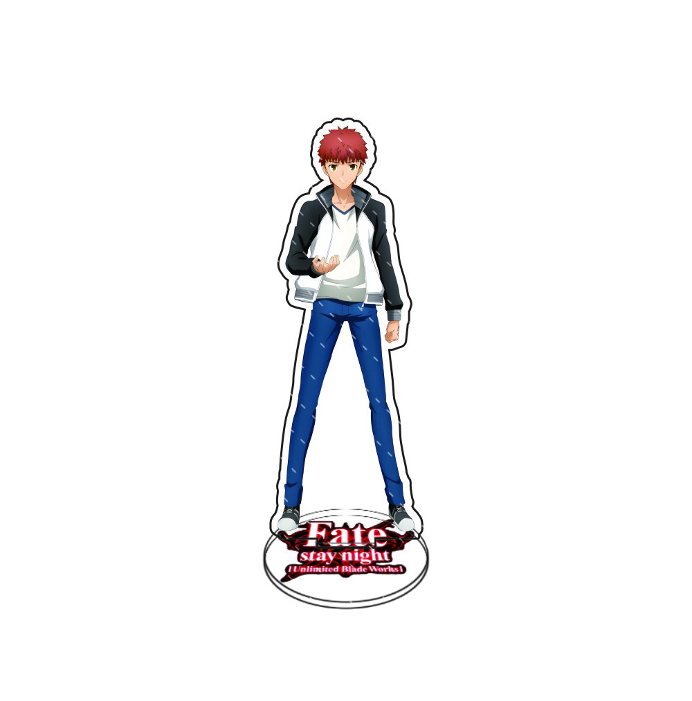 Anime Fate 15cm Acrylic Stand Model Cosplay Characters Desktop model stand Ornament Goods Collection Gifts