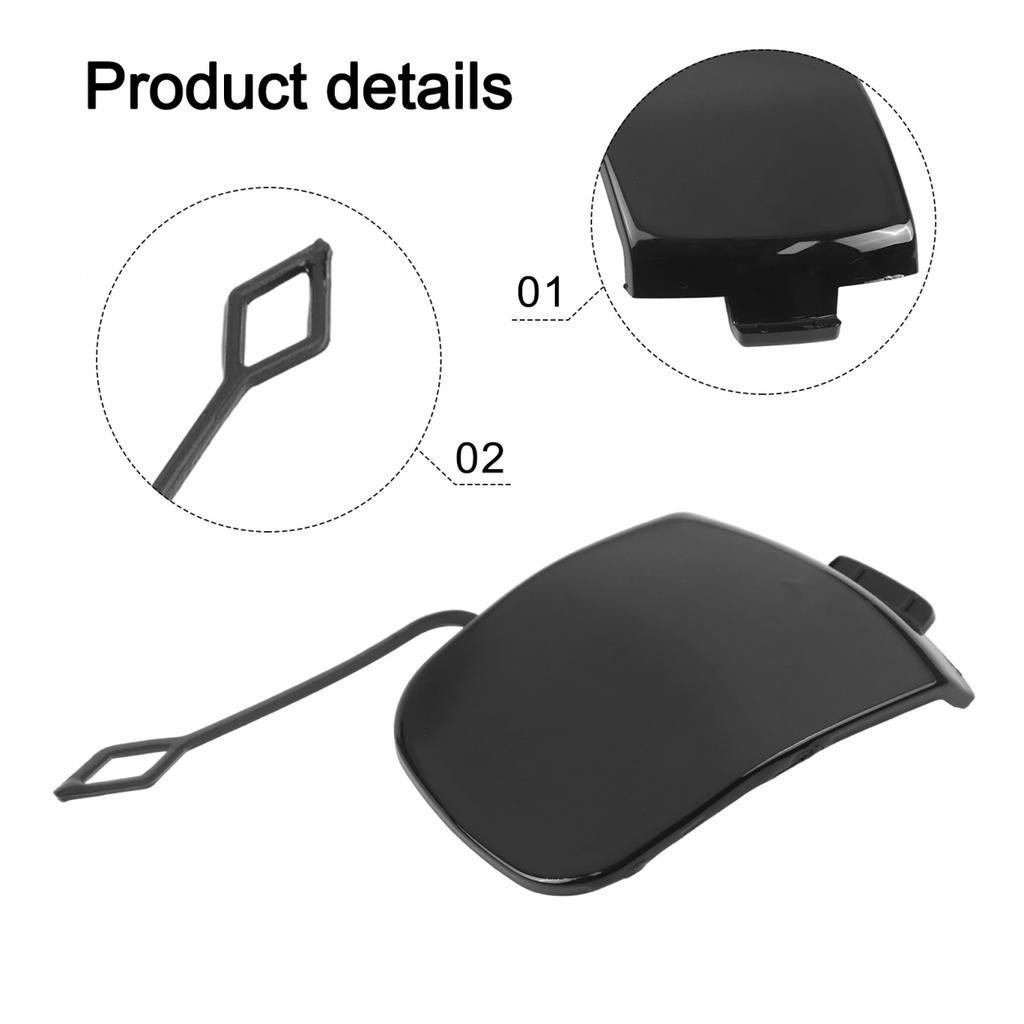 51117337796 Eye Cap Cover Front Bumper Tow Hook Cap