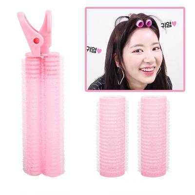 Sdotter 2 Stück Flauschige Haarspangen Magischer Pony Lockenwickler Haarcurling-Clip Lazy Flauschiges Haar Oberes Styling Haarnadeln Haarwurzel Barr