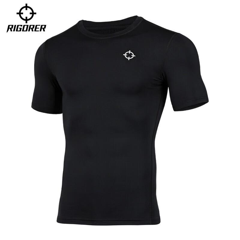 ZUNSHI Men s Performance Short Sleeve Compression Shirt S