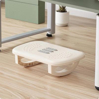 Under Desk Footrest Ergonomic with Textured Grip LowProfile Foot Stool for Office Workers,