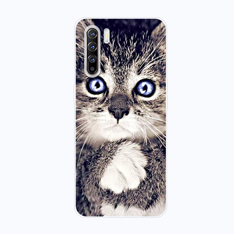 For OPPO Find X2 Neo Case Shockproof Soft silicone TPU Back Cover For OPPO FindX2 Neo Phone Cases Find X2 Lite Case Cute Cartoon