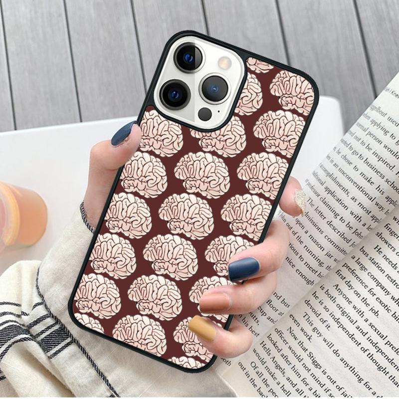Human Organs Brain Phone Case for iPhone 17 Air 16 15 14 12 13 PLUS 11 PRO MAX Cover Fundas Shell