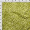oneOone Tessuto Cotone Elasticizzato Verde Lime Stampa Pelle Animale Giraffa Tessuto da Cucito al Metro Stampato Fai da Te Abbigliamento Forniture da Cucito 40 Pollici