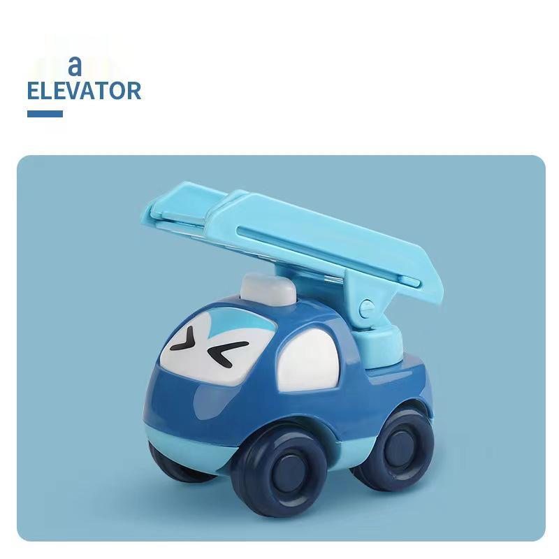 

Милая мультяшная игрушка-строительная машина с животными - Развивающий подарок для мальчиков и девочек