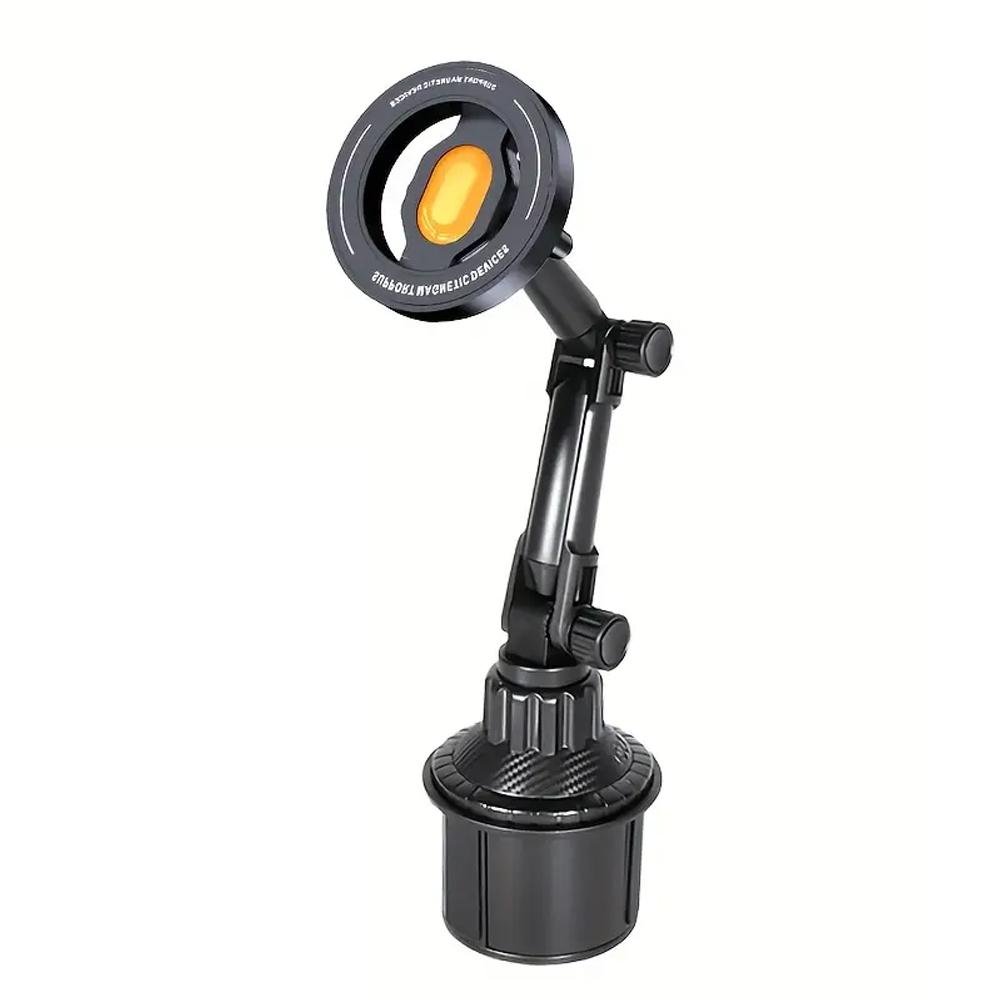 

Magnetic Phone Holder Installation of Water Cup in Car for Magsafe IPhone 16 15 14 13 12 Samusng Xiaomi 360° Rotation Cell Mount оранжевый