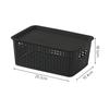 With Lid Storage Box Large Capacity Kitchen Storage Box Portable Storage Basket  Home Decoration
