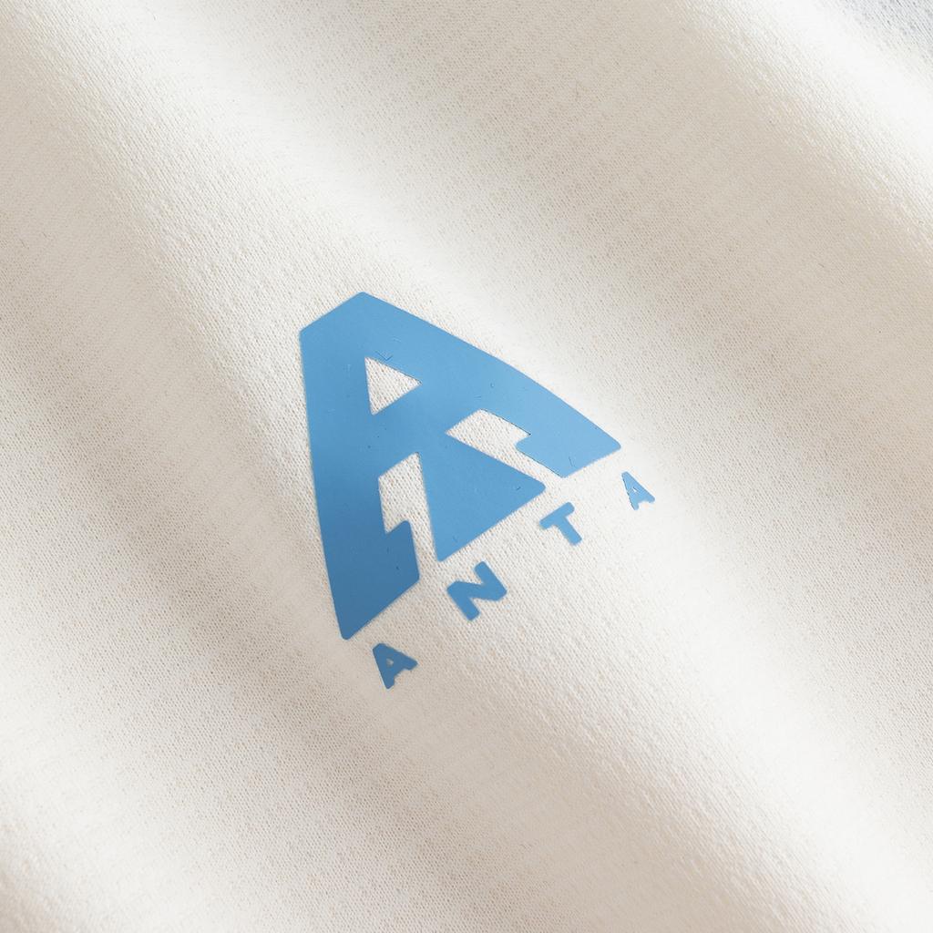 Anta Outdoors Short Sleeve Knitted T-Shirt Summer 2026 Women tops Warm-Jade-White 962626103-2