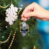 DIY Christmas Tree Drop Ornaments Horror Skeleton Car Ornaments Skull Pendant  Automotive Interio