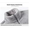 Double Sided Long Fleece Jacket with Fleece for Men and Women, Autumn and Winter Fleece Jacket, Inner Lining, Coral Fleece Hoodie