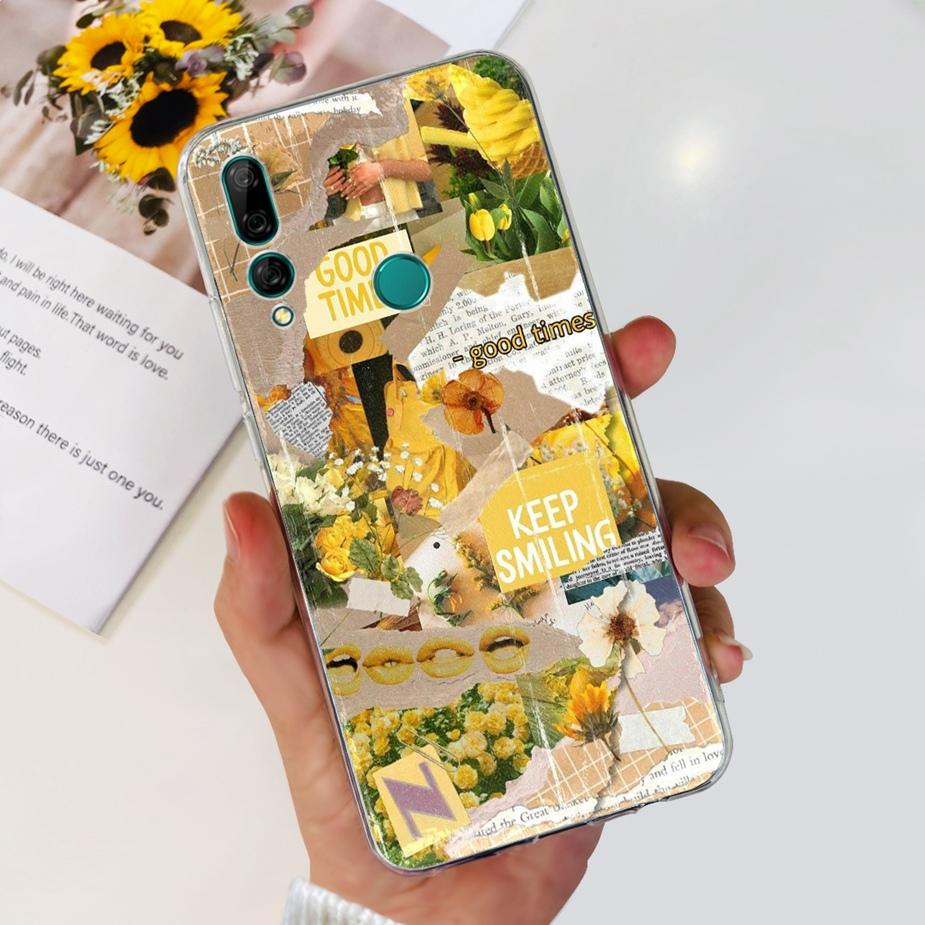 For Huawei Y9 Prime 2019 Case STK-L21 STK-L22 New Fashion Painted Cover Clear Silicone Shell For Huawei Y9 Prime 2019 Phone Case