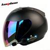 Cool Ride Bao Lightweight Bluetooth Motorcycle Helmet with Double Visor, 3C Certification, Long Battery Life, and Excellent Sound Quality