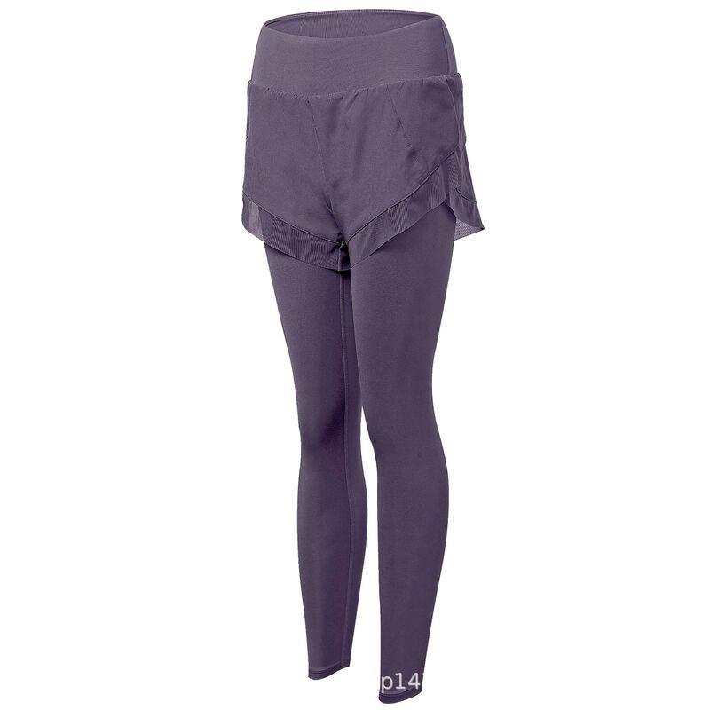 Womens Quick-Dry Yoga Set Short Sleeve Top Capri Leggings Breathable Running Fitness Sportswear