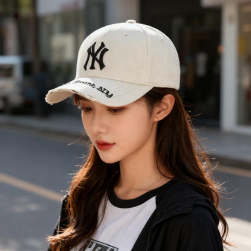 Adjustable NY Yankees & LA Baseball Cap, Unisex Sunshade Duckbill Hat