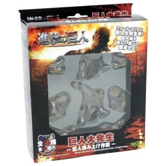 

Attack on Titan Outbreak Titan Stacking Mission Puzzle Anime Character Goods Online Store Titan - - (Figure Set)