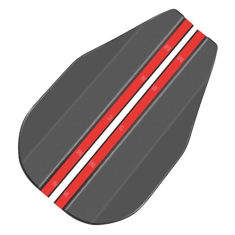 

2 шт. Накладка-козырек от дождя на боковое зеркало заднего вида для Skoda Octavia Rapid Kodiaq Karoq Fabia Kamiq Superb Derivative Vision A5 A7 NO LOGO чёрный