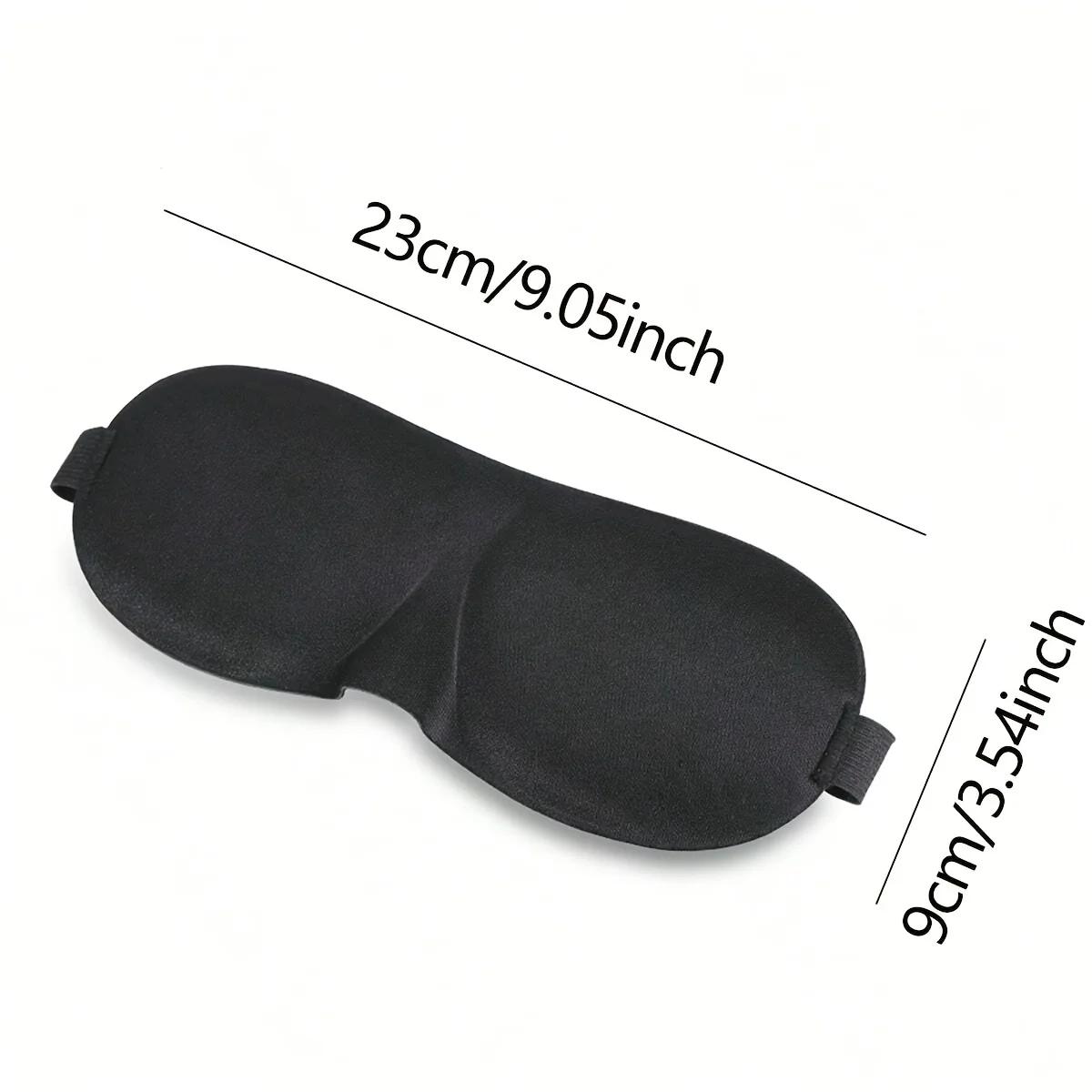 

1pc-Sleeping Eye Mask Travel Rest Aid Eye Cover Patch Paded Soft Sleeping Mask Blindfold Eye Relax
