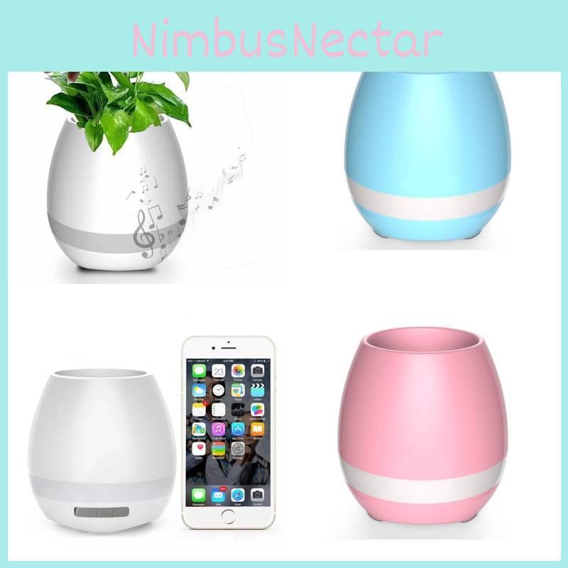 Portable Bluetooth Flower Lamp Speaker Night Light Bedroom Occasions Festive