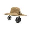 Adjustable Neck Hanging USB Fan Bucket Hat With UPF50+ Sun Protection For Outdoor Camping Hiking And Beach Activity