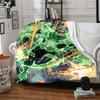 1pc Green Lantern Ring Blanket Polyester Fiber, All Season Comfort for Sofa, Bed, Office, Car, Camping Ideal Home Decor & Gift, Office Comfort