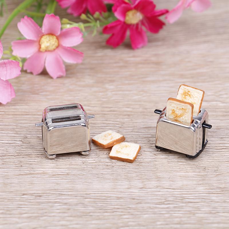 1:12 Dollhouse Mini Bread Machine Simulation Miniature Model Toy