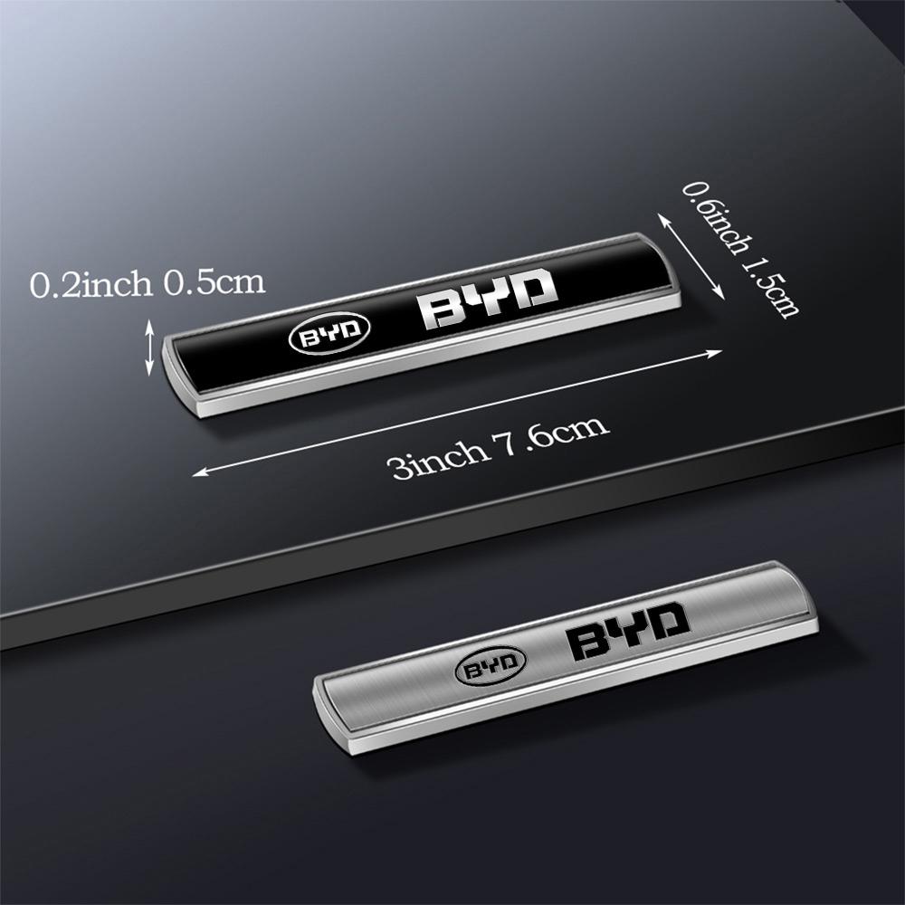 Car Badge Body Trunk Sticker Auto Styling Decor Accessories For BYD Atto 3 Yuan Plus Han Tang F3 E6 Dmi Song F0 Qin Pro G3 I Act