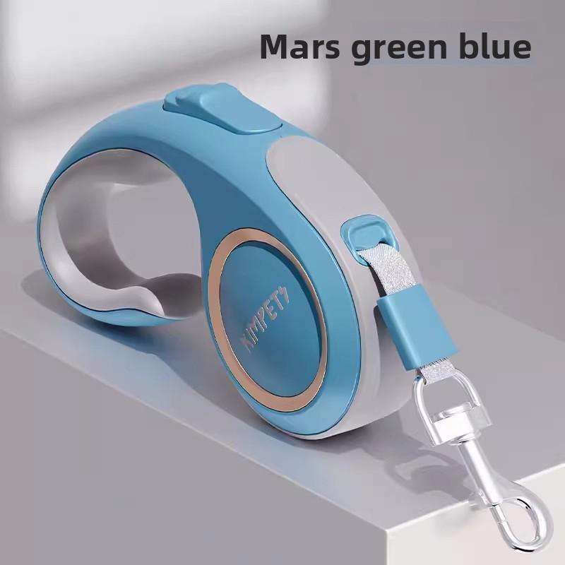 

The Dog Leash Is Designed To Prevent The Dog From Breaking Free When Going Out, and It Can Automatically Extend and Retract To Hold The Pet 3M синий/зелёный