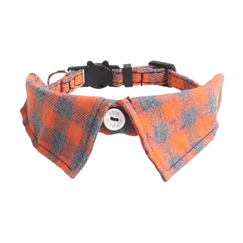 New Pet Cat Collar British Gentleman Plaid Bow Tie Stylish Accessory for Cats Dog Accessories Cat Collar Dog Y Harness