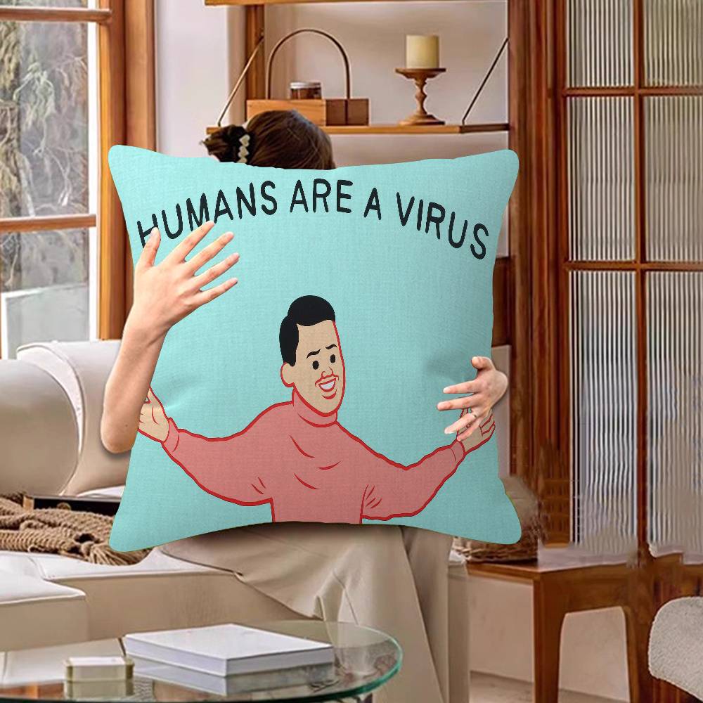 Abstract Funny Joan Cornella Cushion Cover Inches Farmhouse Decor Home Throw Pillow Covers For Couch Decorations