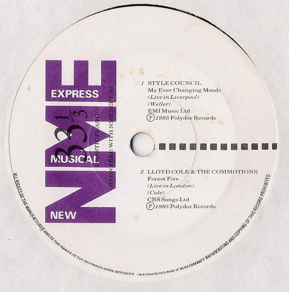 

7inch Record VARIOUS Drastic Plastic GIV2 1985 UK Rock Used