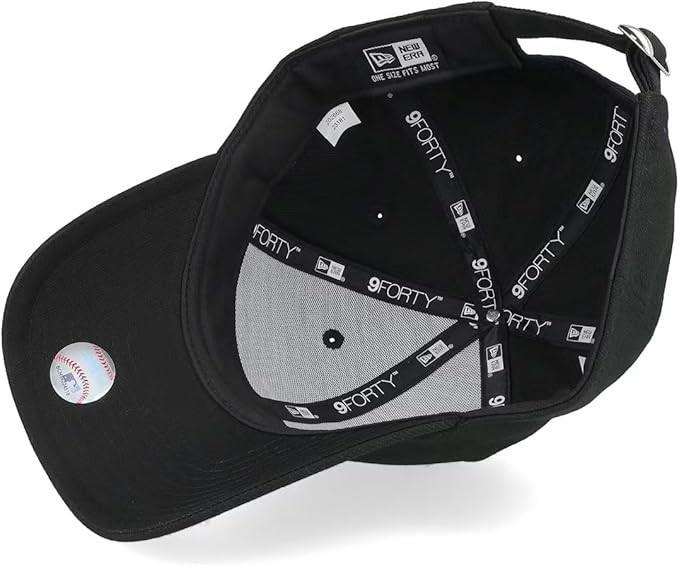 NEW ERA LA NYY 940 9FORTY League Basic Cap LA Black Black White