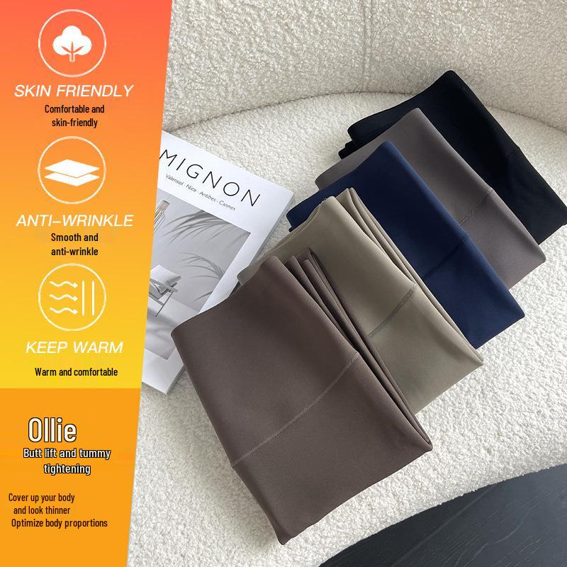 913# Women's Fleece-lined Slimming Leggings: Thick, Warm, Shaping Shark Pants for Autumn/Winter