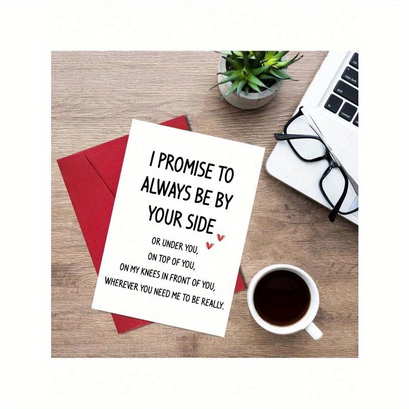 Improper Anniversary Cards For Him Funny Valentine's Day Birthday Cards For Husband Boyfriend Christmas Cards For Him Personalized Birthday Cards