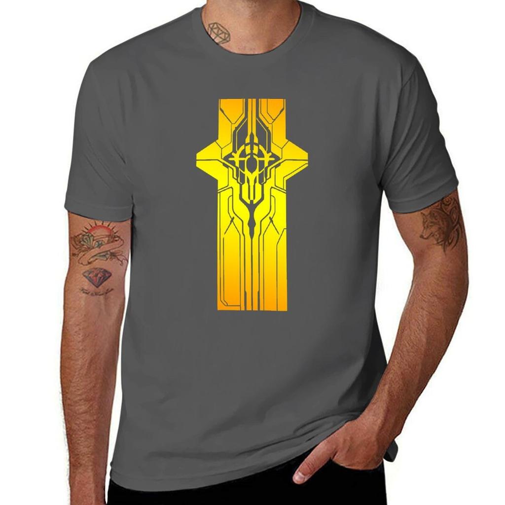 Xenosaga Zohar Gold Tshirt Sports Basic Short Sleeve Tshirt