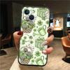 Fresh Clover Full Print Phone Case for iPhone 17 16 15 14 13 12 11 Series Pro Max Plus Double Layer Protection