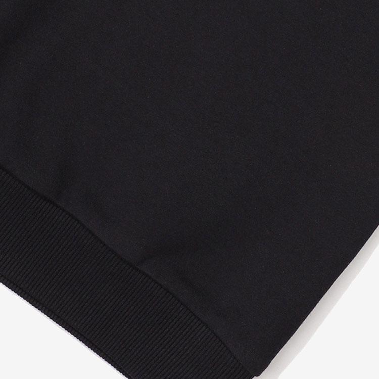 New FILA Sweatshirts Unisex Black FS2POF1101X-BLK