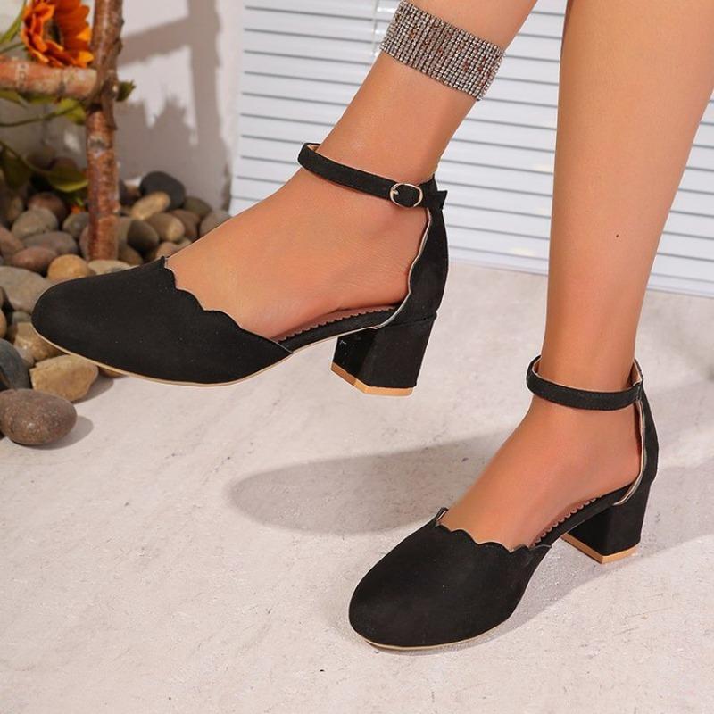 Fashion women fashion sweet white leather hollow out comfort shoes lady classic comfort spring & summer square heel shoes zapatos ca162