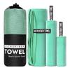 3PCS/Set Microfiber Workout Towels For GYM Sweat Quick Dry Sports Towel for Yoga, Running, Camping, Beach, Swimming Pool& More