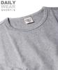 AVIREX DAILY RIB CREWNECK TEE 6143502 Men's S Size 014 GREY