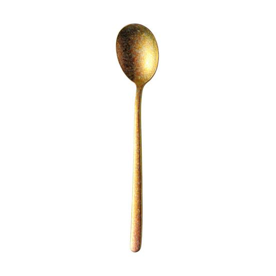Pure Titanium Spoon Ultra Lightweight Long Handle Spoon Acid Resistant Non-Rust Spoon Outdoor Camping Restaurant Spoon
