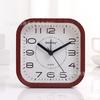 Creative Cute Wood Grain Color Student Bedside Alarm Clock, Children's Bedroom Clock, Desktop Clock