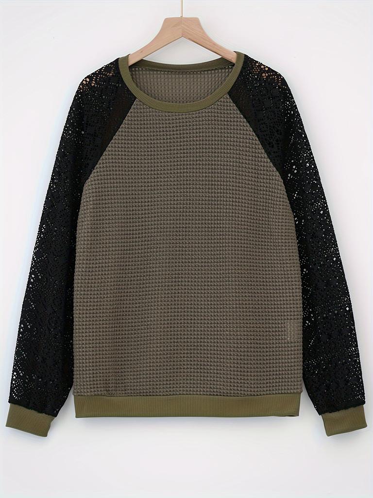 Women's Printed Stand,up Collar Ramie Shirt Top