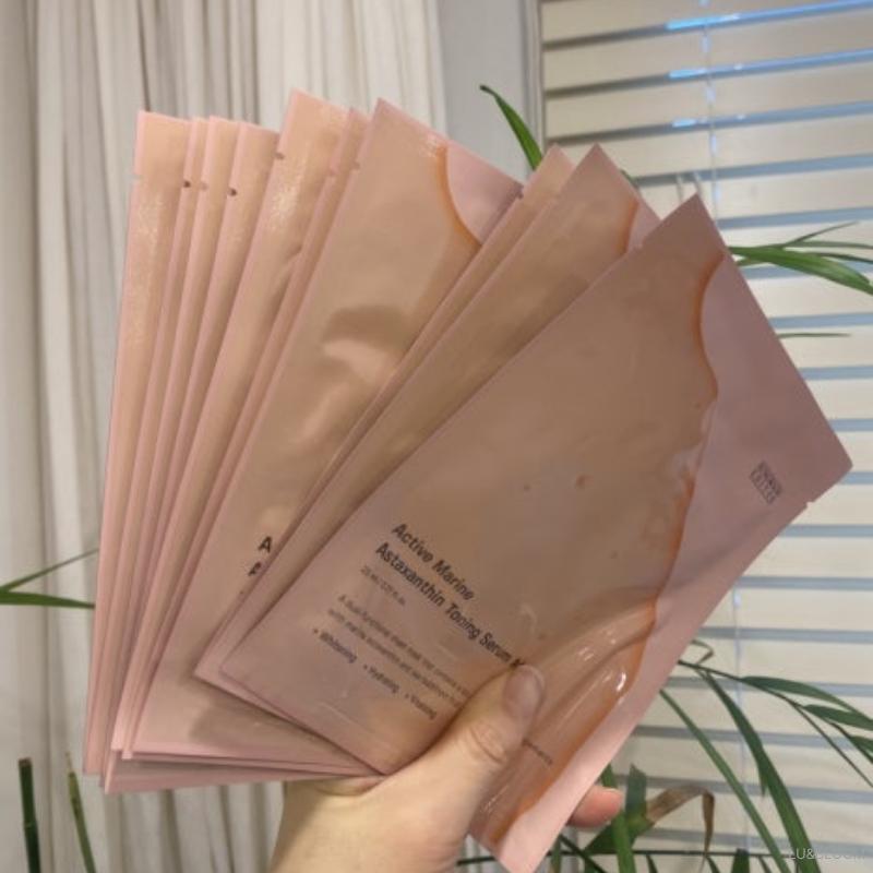 Sungboon Editor Active Marine Astaxanthin Toning Serum Mask 10 Sheets (+Free gift)