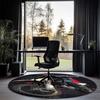 Motociclete Off-Road Covor Rotund Imprimat Covor Covor Scaun Covor Zonă Covor Covorașe Intrare, pentru Scaun de Birou Sufragerie Dormitor Bucătărie.
