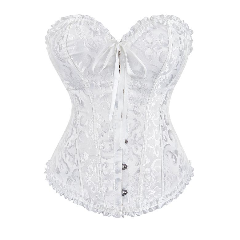 

Женское корректирующее белье, корсет, свадебное платье, сексуальный жилет с поясом на животе, корсет с уплотнением на талии, бюстье XL белый