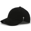 Unisex Side Cross Embroidery Baseball Caps Spring And Autumn Outdoor Adjustable Casual Hats Sunscreen Hat