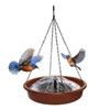 Bird Baths Hanging Bird Feeder Outdoor Bath Tray Bird Water Drinker Outdoor Feeder Garden Yard Decoration Bird Feeder Supplies
