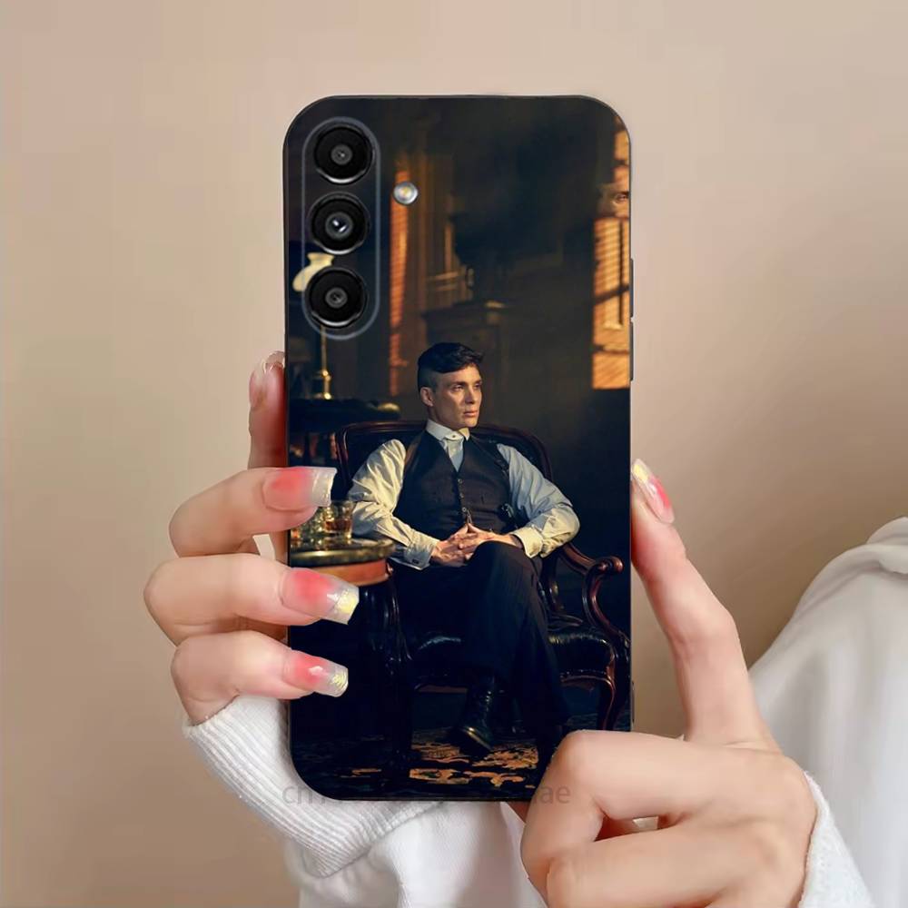 T-Tommy S-Shelby Phone Case For Samsung Galaxy S21 22 23 24 S25 Ultra PlusS20 FE S10 Plus Cover Funda